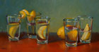 Glasses with Lemons